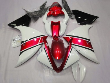 Purchase 2009-2011 Yamaha YZF 1000 R1 Motorcycle Fairing - White Red Black Canada