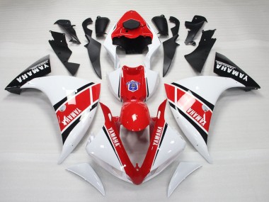 Purchase 2009-2011 Yamaha YZF 1000 R1 Motorcycle Fairings - White Red Black Canada