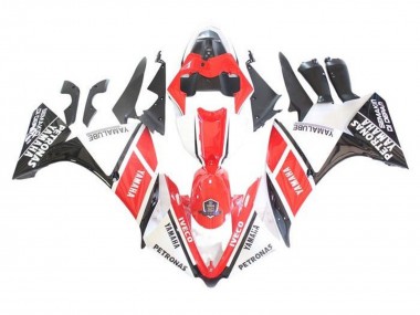 Purchase 2009-2011 Yamaha YZF 1000 R1 Motorcycle Fairings - White Red Black Petronas Canada