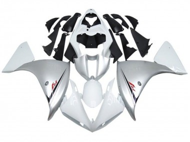 Purchase 2012-2014 Yamaha YZF 1000 R1 Motorcycle Fairings - Silver White Canada