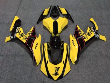 Purchase 2015-2019 Yamaha YZF 1000 R1 Motorcycle Fairings - Yellow Red Black Canada
