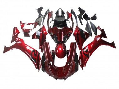 Purchase 2020-2025 Yamaha YZF 1000 R1 Motorcycle Fairings - Red White Black Stripe Canada