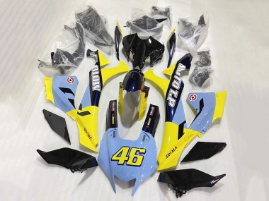 Purchase 2020-2025 Yamaha YZF 1000 R1 Motorcycle Fairings - Blue Yellow Glossy Black Moto T.P 46 Canada