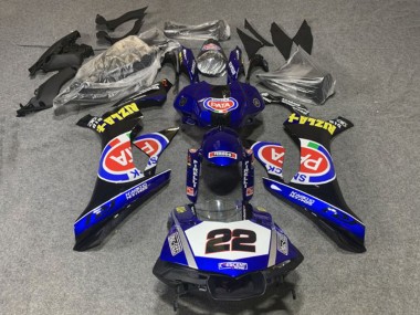 Purchase 2020-2025 Yamaha YZF 1000 R1 Motorcycle Fairings - Blue White Black Red Pata Canada