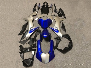Purchase 2020-2025 Yamaha YZF 1000 R1 Motorcycle Fairings - Silver Blue Glossy Black Canada