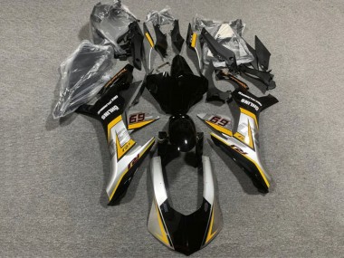Purchase 2020-2025 Yamaha YZF 1000 R1 Motorcycle Fairings - Silver Yellow Glossy Black Canada