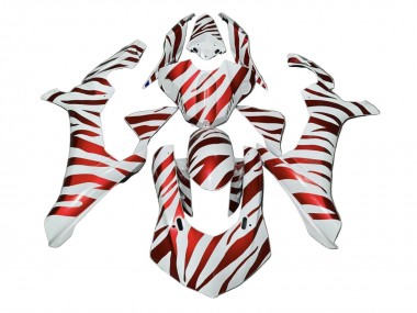 Purchase 2020-2025 Yamaha YZF 1000 R1 Motorcycle Fairings - White Red Zebra Canada