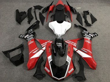 Purchase 2020-2025 Yamaha YZF 1000 R1 Motorcycle Fairings - Red White Glossy Black Sam Canada