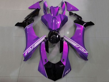 Purchase 2020-2025 Yamaha YZF 1000 R1 Motorcycle Fairings - Purple Silver Glossy Black Canada