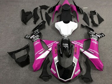 Purchase 2020-2025 Yamaha YZF 1000 R1 Motorcycle Fairings - Pink White Glossy Black Sam Canada