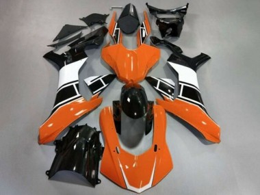 Purchase 2020-2025 Yamaha YZF 1000 R1 Motorcycle Fairings - Orange White Glossy Black Canada