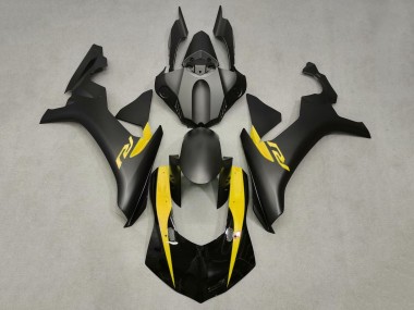 Purchase 2020-2025 Yamaha YZF 1000 R1 Motorcycle Fairings - Glossy Black Matte Black Yellow Canada