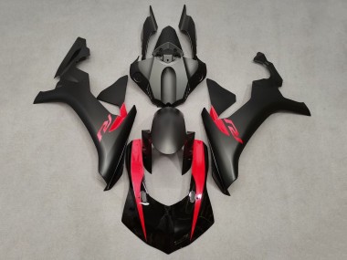 Purchase 2020-2025 Yamaha YZF 1000 R1 Motorcycle Fairings - Glossy Black Matte Black Red Canada