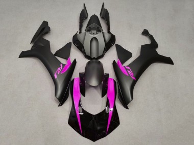Purchase 2020-2025 Yamaha YZF 1000 R1 Motorcycle Fairings - Glossy Black Matte Black Pink Canada