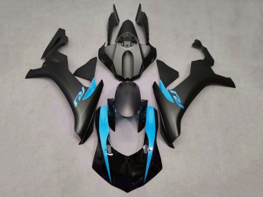 Purchase 2020-2025 Yamaha YZF 1000 R1 Motorcycle Fairings - Glossy Black Matte Black Light Blue Canada