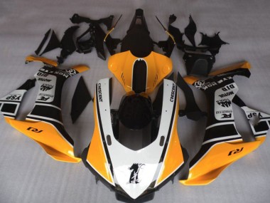 Purchase 2020-2025 Yamaha YZF 1000 R1 Motorcycle Fairings - Orange White Black Canada