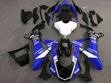 Purchase 2020-2025 Yamaha YZF 1000 R1 Motorcycle Fairings - Blue White Glossy Black Sam Canada