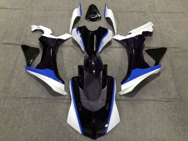 Purchase 2020-2025 Yamaha YZF 1000 R1 Motorcycle Fairings - White Blue Glossy Black Canada