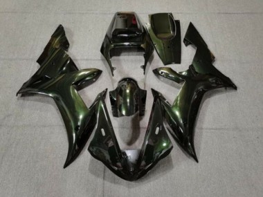 Purchase 2002-2003 Yamaha YZF 1000 R1 Motorcycle Fairings - Dark Green Chameleon Canada