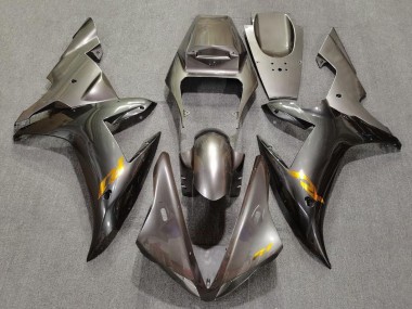 Purchase 2002-2003 Yamaha YZF 1000 R1 Motorcycle Fairings - Grey with Gold Decals Canada