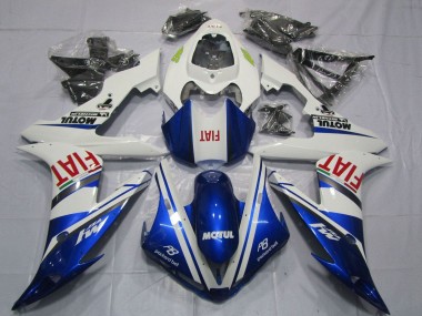 Purchase 2004-2006 Yamaha YZF 1000 R1 Motorcycle Fairings - White Blue Red Fiat Motul Canada