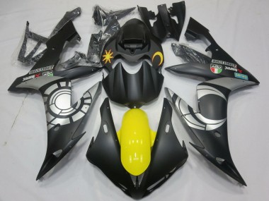 Purchase 2004-2006 Yamaha YZF 1000 R1 Motorcycle Fairings - Matte Black Silver Yellow Canada