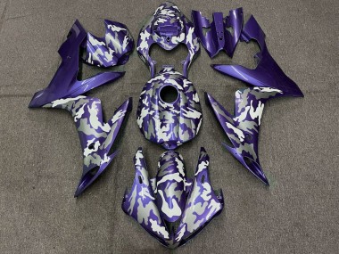 Purchase 2004-2006 Yamaha YZF 1000 R1 Motorcycle Fairings - Purple White Grey Camouflage Canada