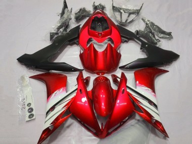 Purchase 2004-2006 Yamaha YZF 1000 R1 Motorcycle Fairings - Red White Matte Black Canada