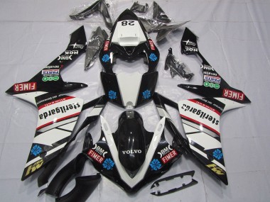 Purchase 2007-2008 Yamaha YZF 1000 R1 Motorcycle Fairings - Glossy Black White Red Blue Volvo Sterilgarda Fimer Canada