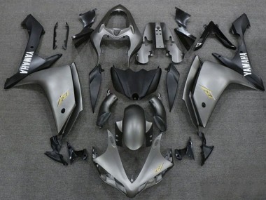 Purchase 2007-2008 Yamaha YZF 1000 R1 Motorcycle Fairings - Dark Silver Matte Black Canada