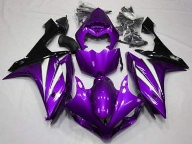 Purchase 2007-2008 Yamaha YZF 1000 R1 Motorcycle Fairings - Purple White Black Canada