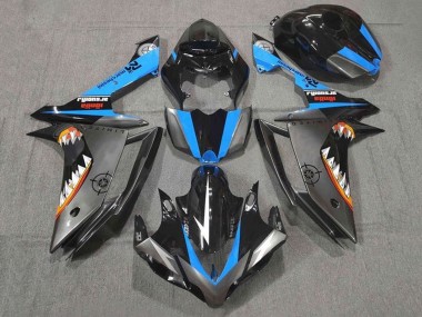Purchase 2007-2008 Yamaha YZF 1000 R1 Motorcycle Fairings - Glossy Black Blue Silver Orange White Shark Canada