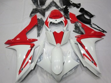 Purchase 2007-2008 Yamaha YZF 1000 R1 Motorcycle Fairing - White Red Canada