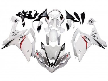Purchase 2007-2008 Yamaha YZF 1000 R1 Motorcycle Fairing - White Red Black Stripe Canada