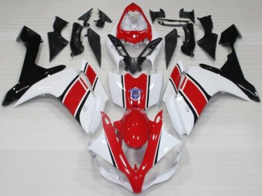 Purchase 2007-2008 Yamaha YZF 1000 R1 Motorcycle Fairings - White Red Black Canada