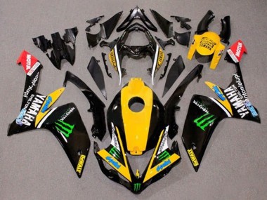 Purchase 2007-2008 Yamaha YZF 1000 R1 Motorcycle Fairings - Yellow White Black Green Monster Dewalt Canada