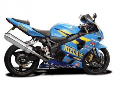 Purchase 2004-2005 Suzuki GSXR 600 / GSXR 750 Motorcycle Fairings - Light Blue Yellow Rizla Motul Canada