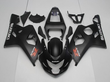 Purchase 2004-2005 Suzuki GSXR 600 / GSXR 750 Motorcycle Fairings - Matte Black Red White Canada