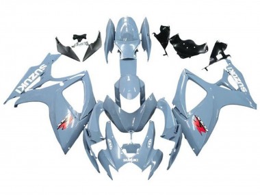 Purchase 2006-2007 Suzuki GSXR 600 / GSXR 750 Motorcycle Fairings - Blue Grey White Red Canada
