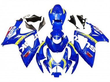 Purchase 2006-2007 Suzuki GSXR 600 / GSXR 750 Motorcycle Fairings - Blue White Yellow Red Ecstar Canada