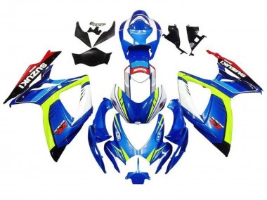 Purchase 2006-2007 Suzuki GSXR 600 / GSXR 750 Motorcycle Fairings - Blue Yellow White Red Canada
