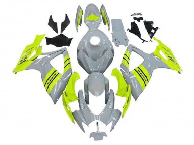 Purchase 2006-2007 Suzuki GSXR 600 / GSXR 750 Motorcycle Fairings - Grey Neon Yellow Canada