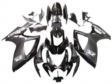 Purchase 2006-2007 Suzuki GSXR 600 / GSXR 750 Motorcycle Fairings - Matte Black Glossy Black White Canada
