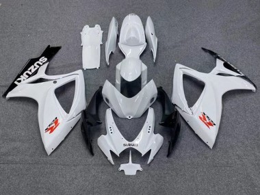 Purchase 2006-2007 Suzuki GSXR 600 / GSXR 750 Motorcycle Fairings - White Black Red Canada