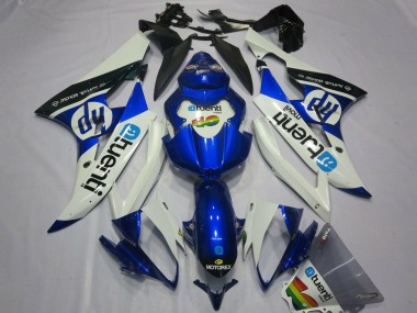 Purchase 2006-2007 Yamaha YZF R6 Motorcycle Fairings - White Blue Black Canada