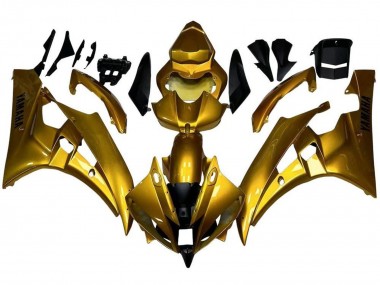 Purchase 2006-2007 Yamaha YZF R6 Motorcycle Fairings - Gold Canada