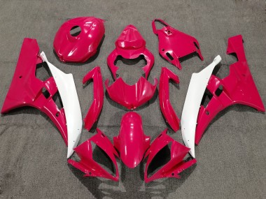 Purchase 2006-2007 Yamaha YZF R6 Motorcycle Fairings - Red White Canada