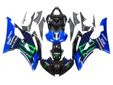 Purchase 2008-2016 Yamaha YZF R6 Motorcycle Fairings - Blue Black Green Monster ENEOS Yamalube Canada