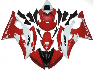 Purchase 2008-2016 Yamaha YZF R6 Motorcycle Fairings - White Red Black Canada