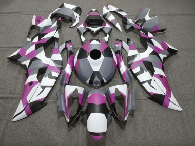 Purchase 2008-2016 Yamaha YZF R6 Motorcycle Fairings - White Pink Grey Black Camouflage Canada